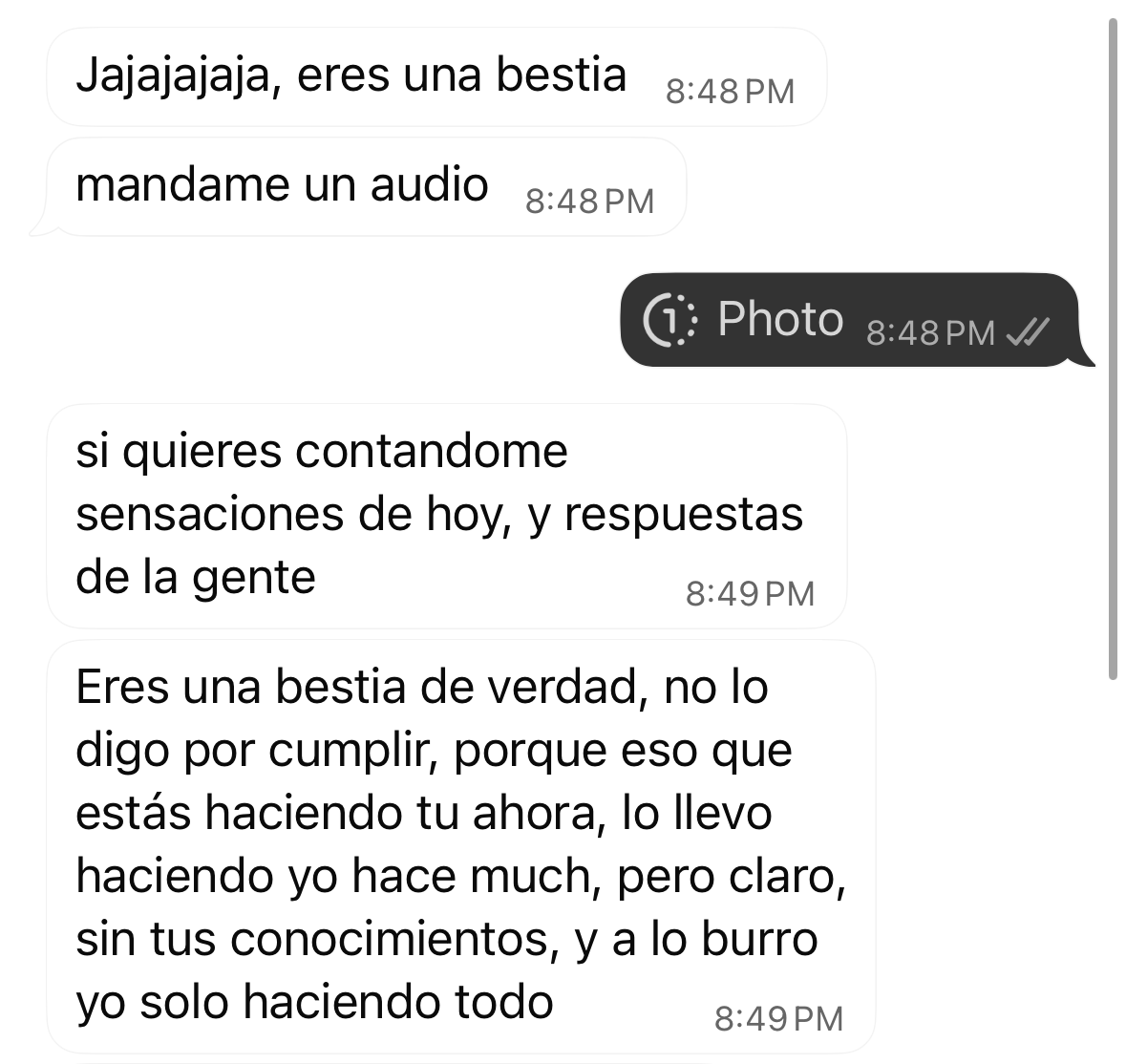 Resultado de un cliente